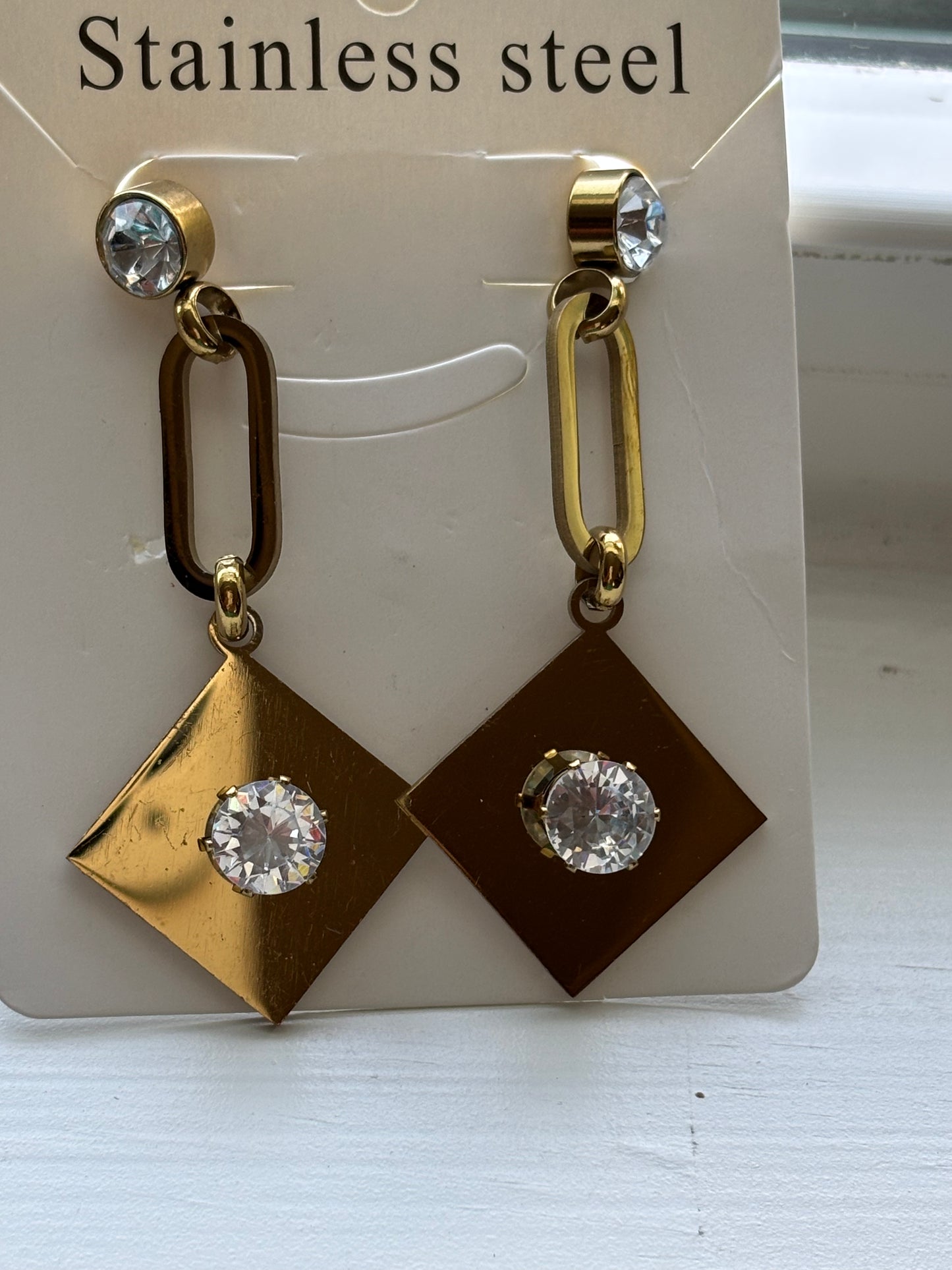 Imperial Roots Stainless Steel Earrings