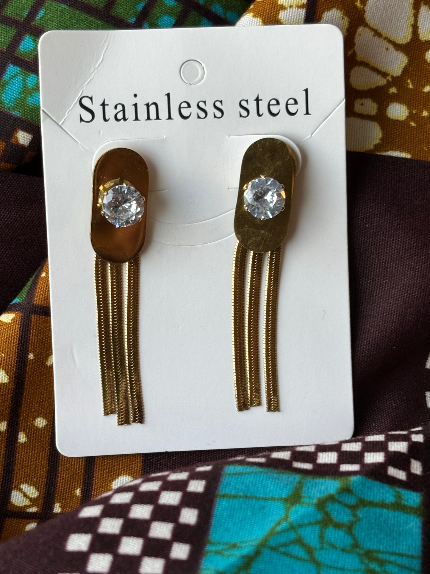 Imperial Roots Stainless Steel Earrings