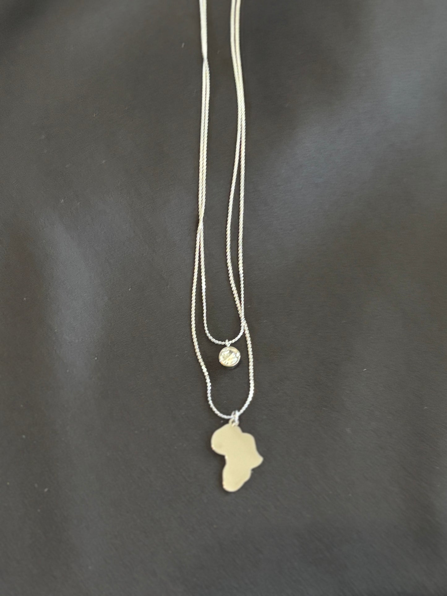 Imperial Roots Necklace with Stainless Steel Chain - with Pendant