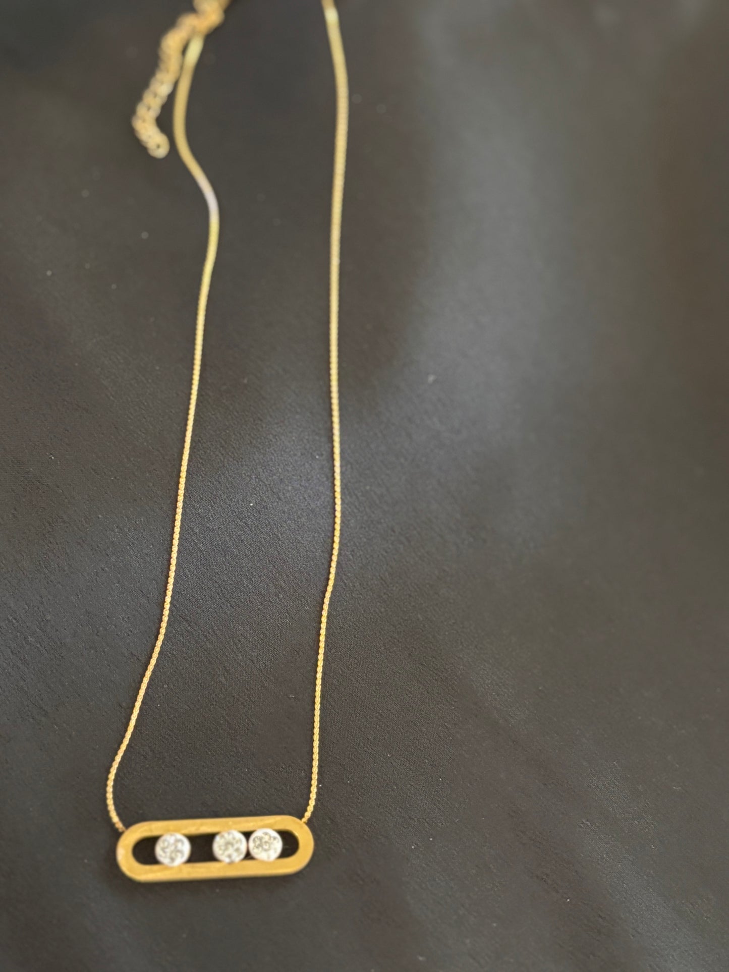 Imperial Roots Necklace with Stainless Steel Chain - with Pendant