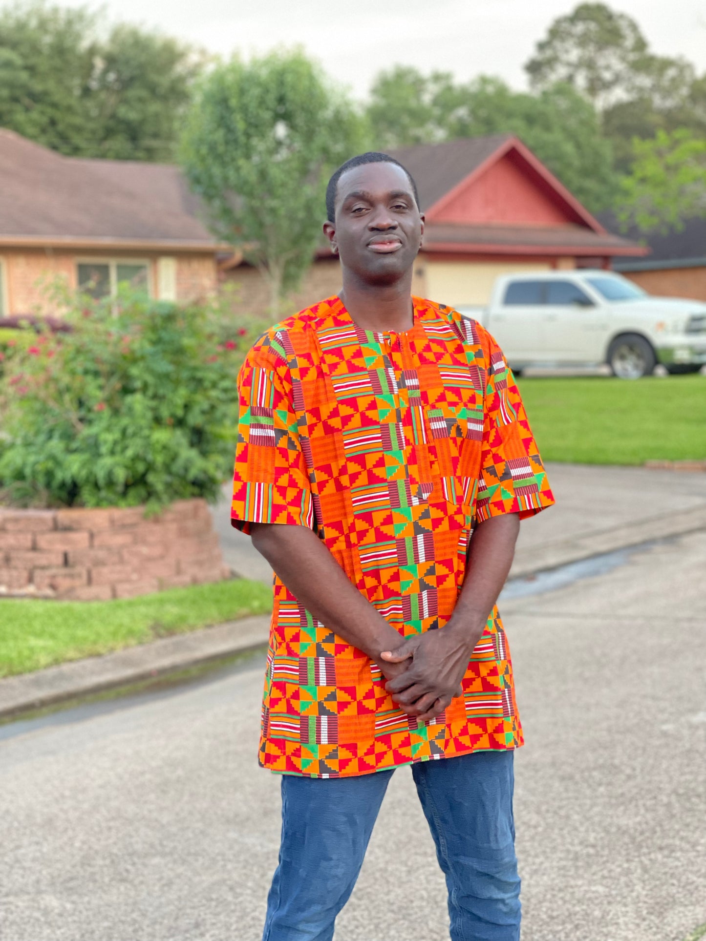 Afuom Unisex Kente Shirt