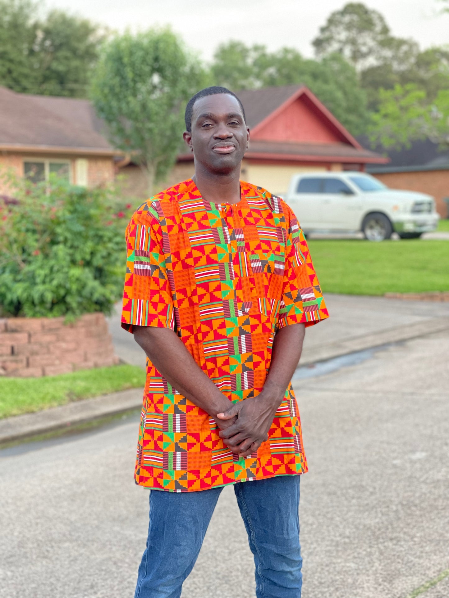Afuom Unisex Kente Shirt