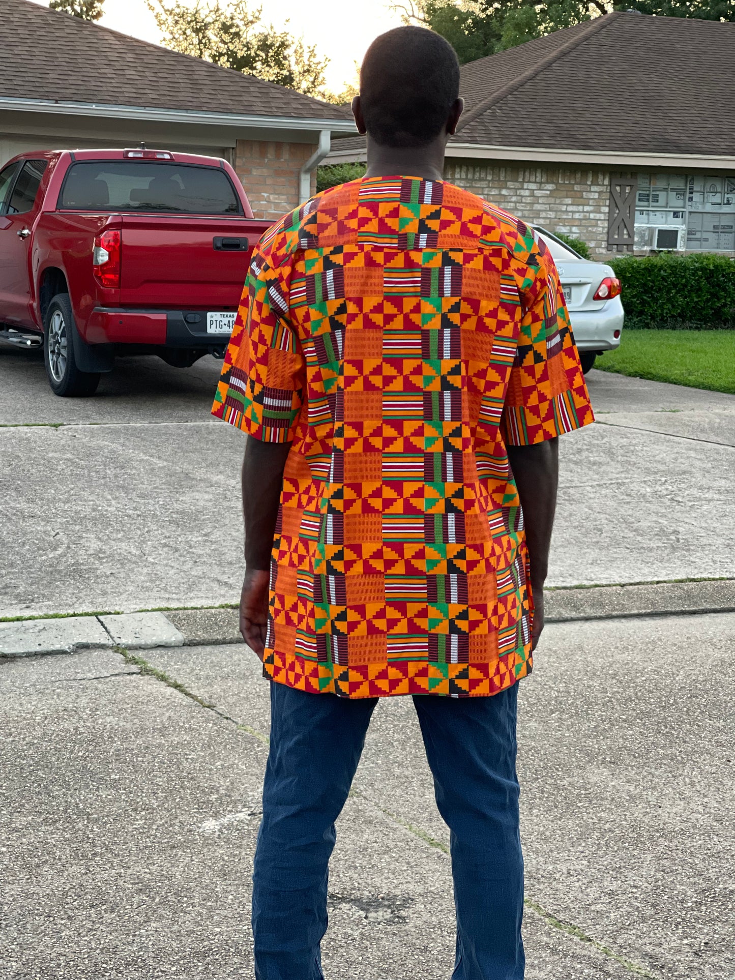 Afuom Unisex Kente Shirt