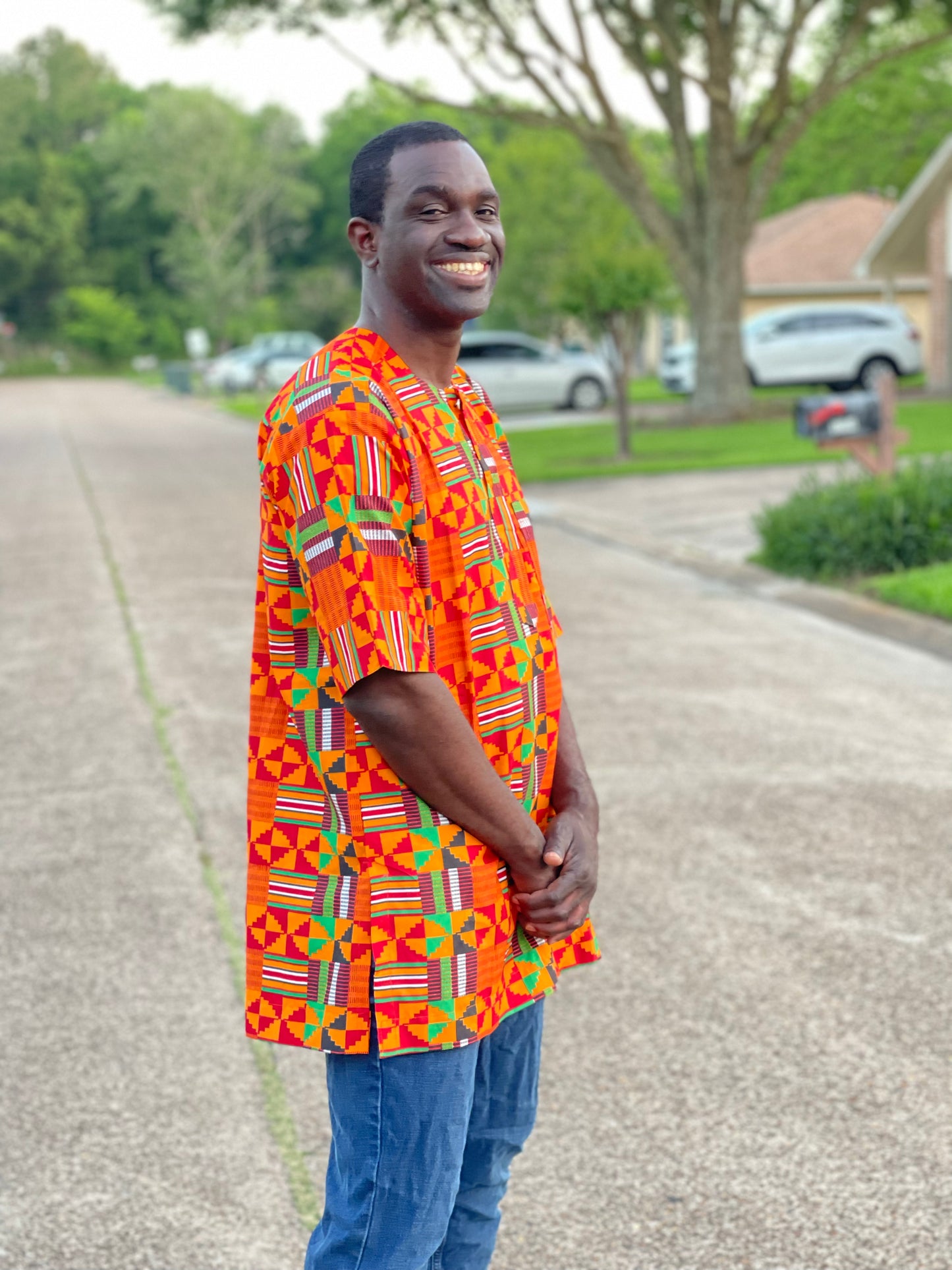Afuom Unisex Kente Shirt