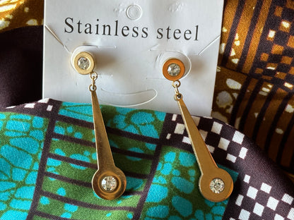 Imperial Roots Stainless Steel Earrings