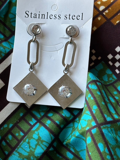 Imperial Roots Stainless Steel Earrings