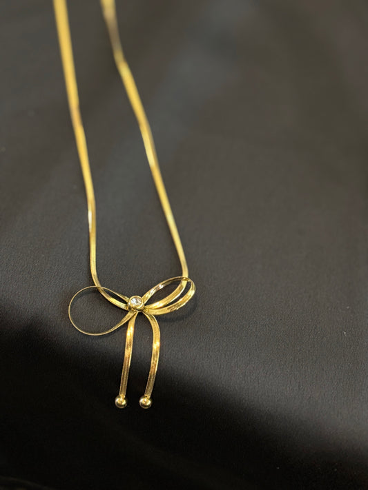 Imperial Roots Necklace with Stainless Steel Chain - with Pendant