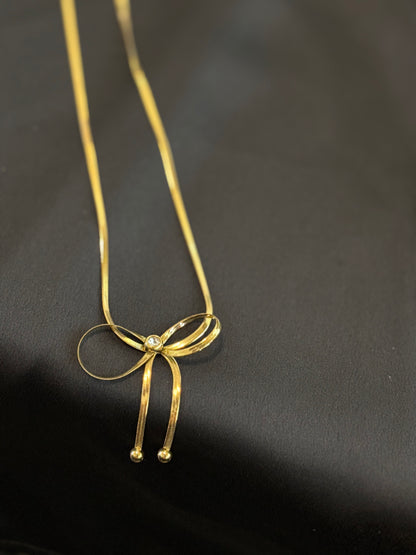 Imperial Roots Necklace with Stainless Steel Chain - with Pendant