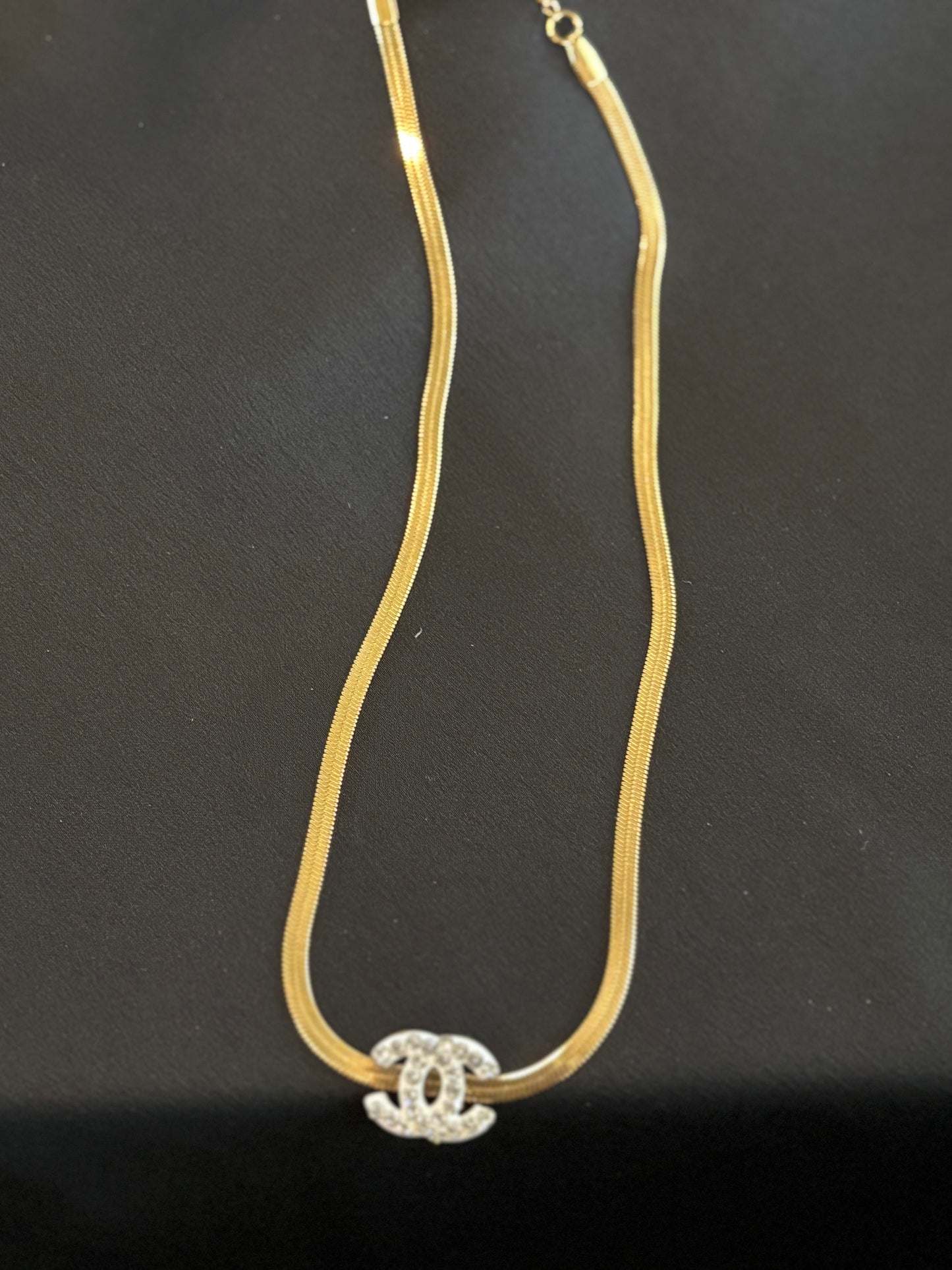 Imperial Roots Necklace with Stainless Steel Chain - with Pendant
