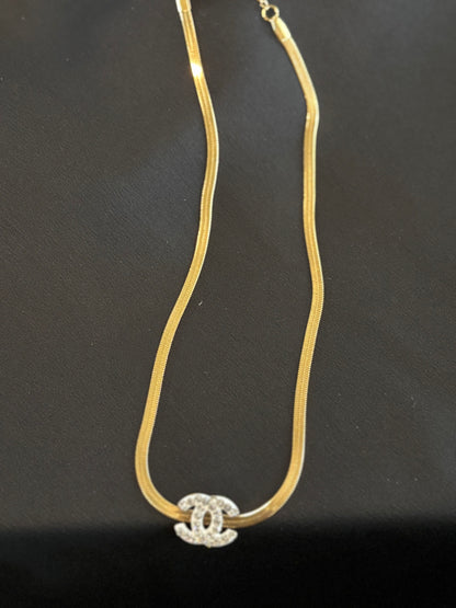 Imperial Roots Necklace with Stainless Steel Chain - with Pendant