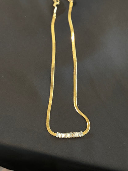Imperial Roots Necklace with Stainless Steel Chain - with Pendant