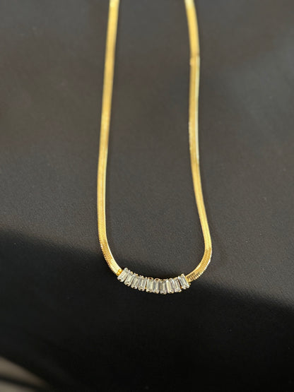 Imperial Roots Necklace with Stainless Steel Chain - with Pendant