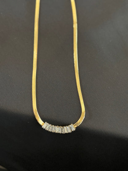 Imperial Roots Necklace with Stainless Steel Chain - with Pendant