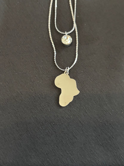 Imperial Roots Necklace with Stainless Steel Chain - with Pendant