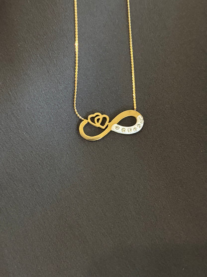 Imperial Roots Necklace with Stainless Steel Chain - with Pendant