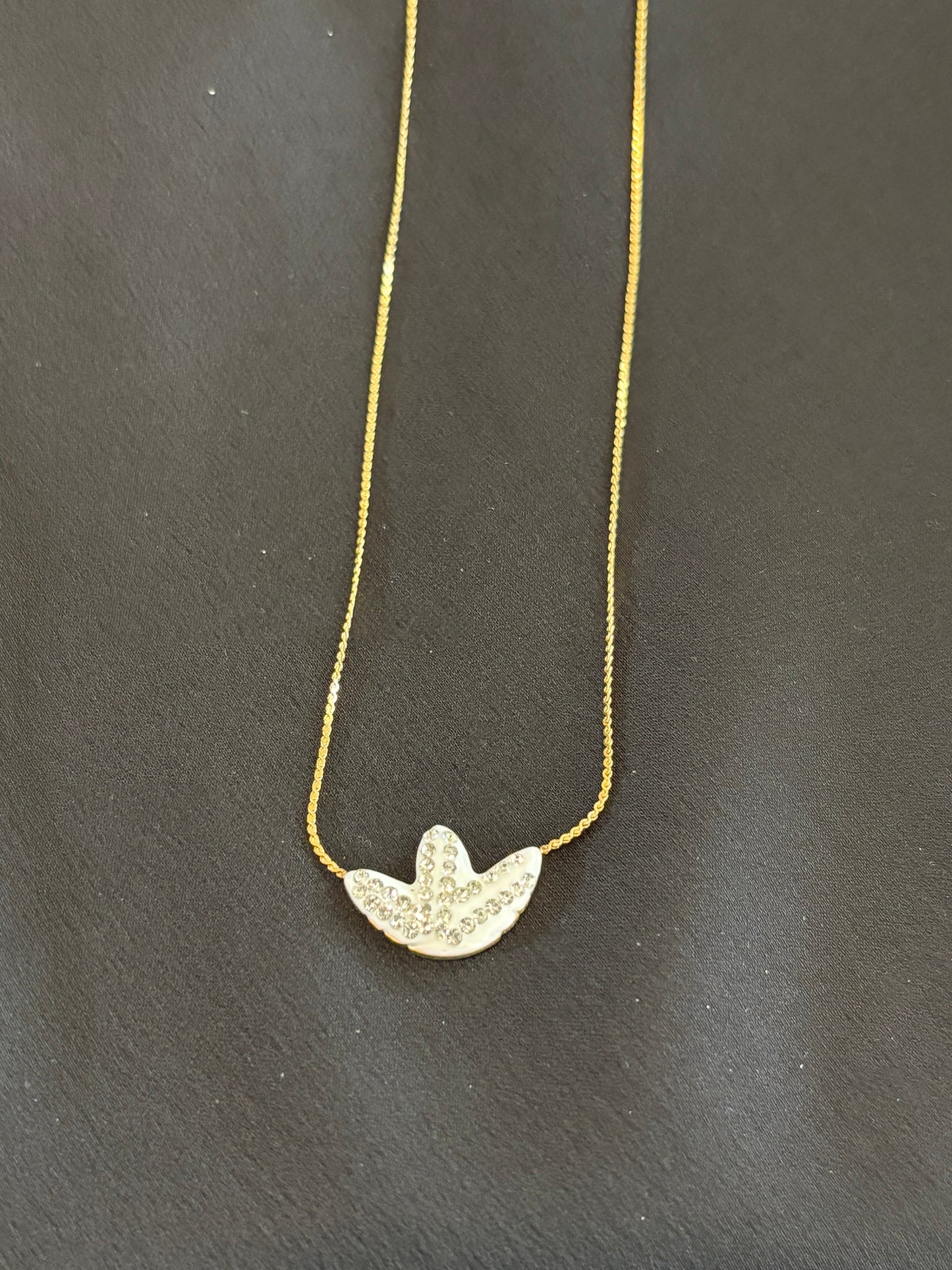 Imperial Roots Necklace with Stainless Steel Chain - with Pendant