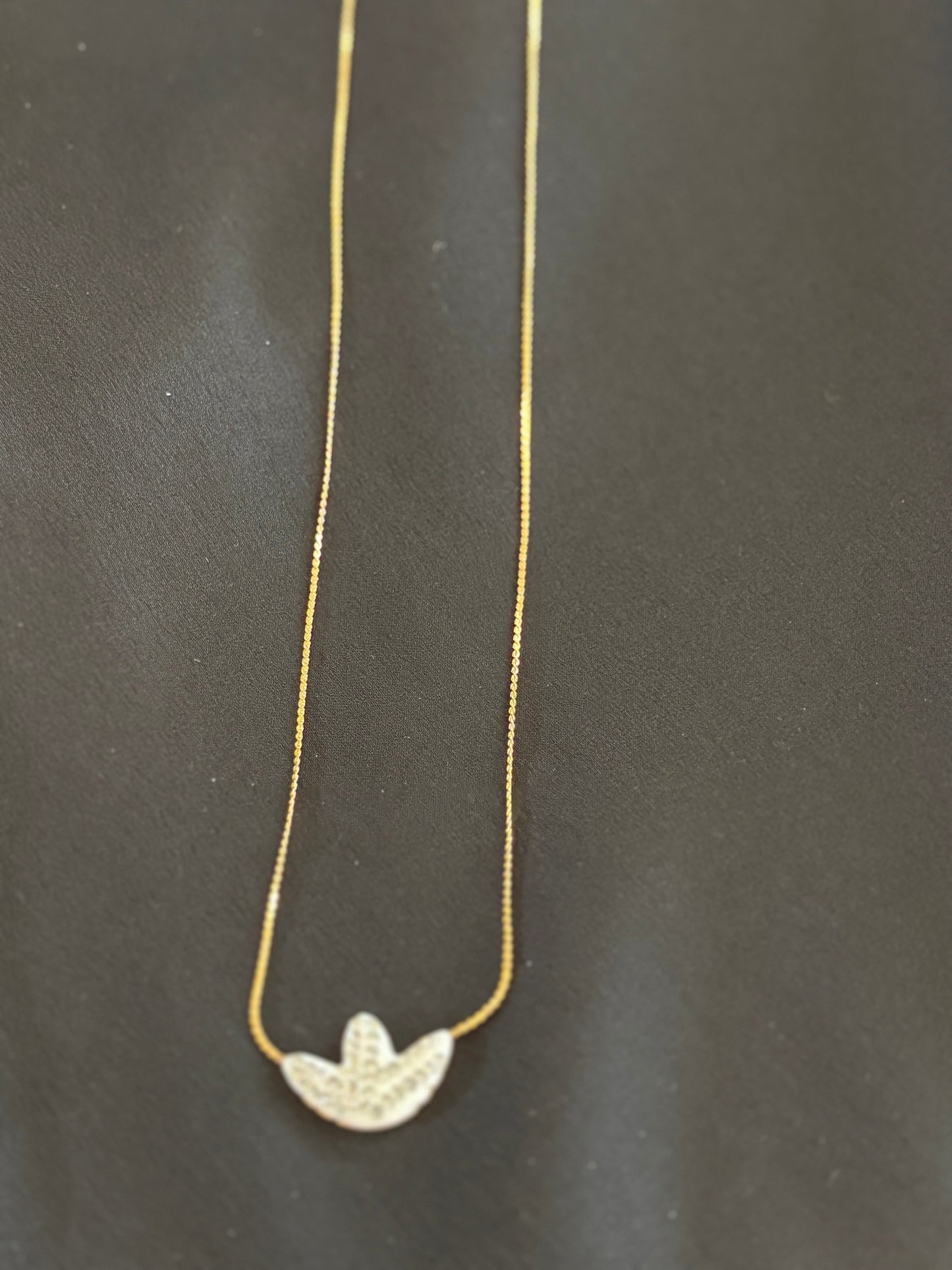 Imperial Roots Necklace with Stainless Steel Chain - with Pendant
