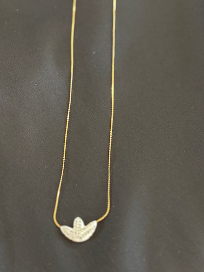 Imperial Roots Necklace with Stainless Steel Chain - with Pendant