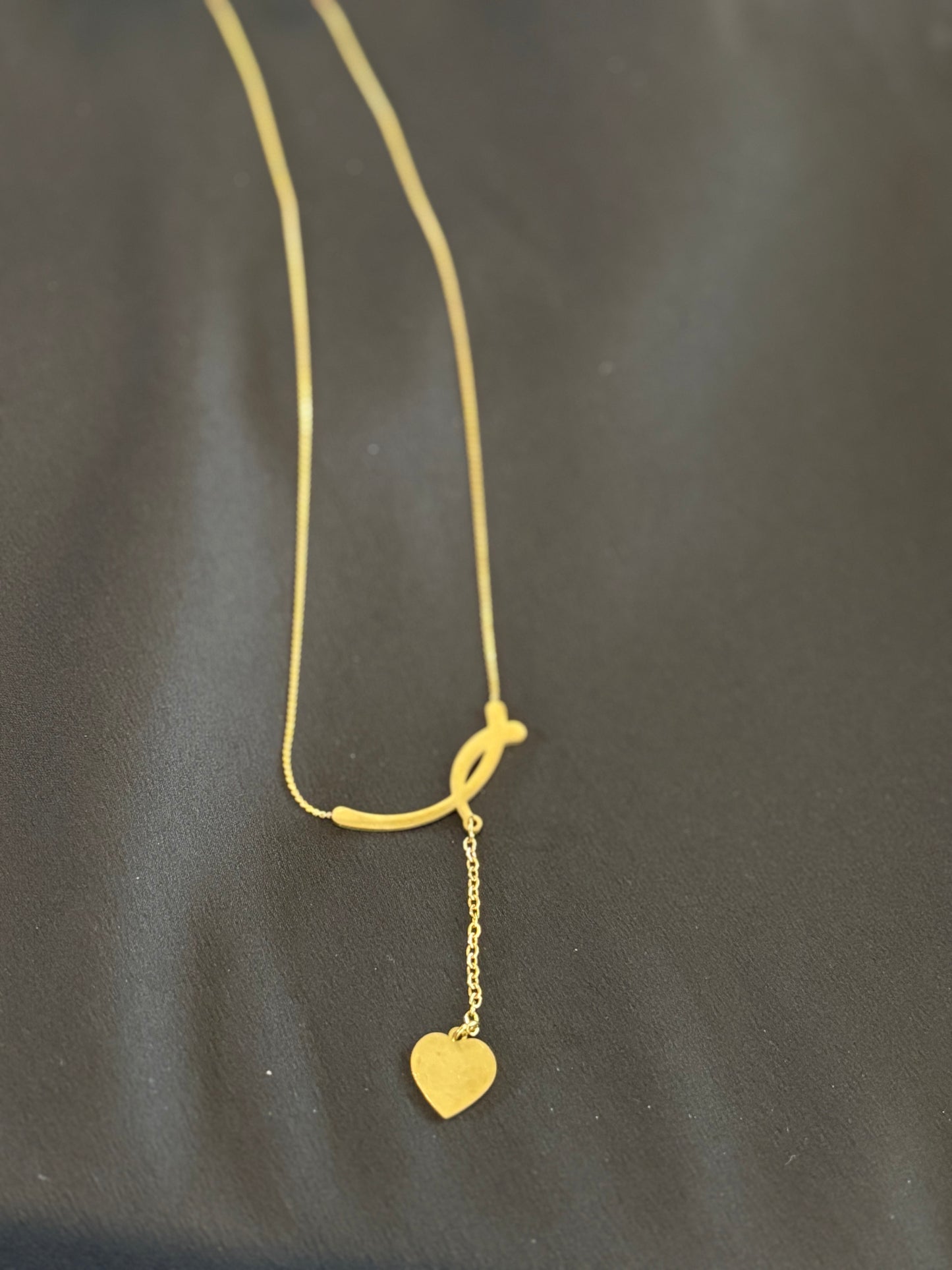 Imperial Roots Necklace with Stainless Steel Chain - with Pendant