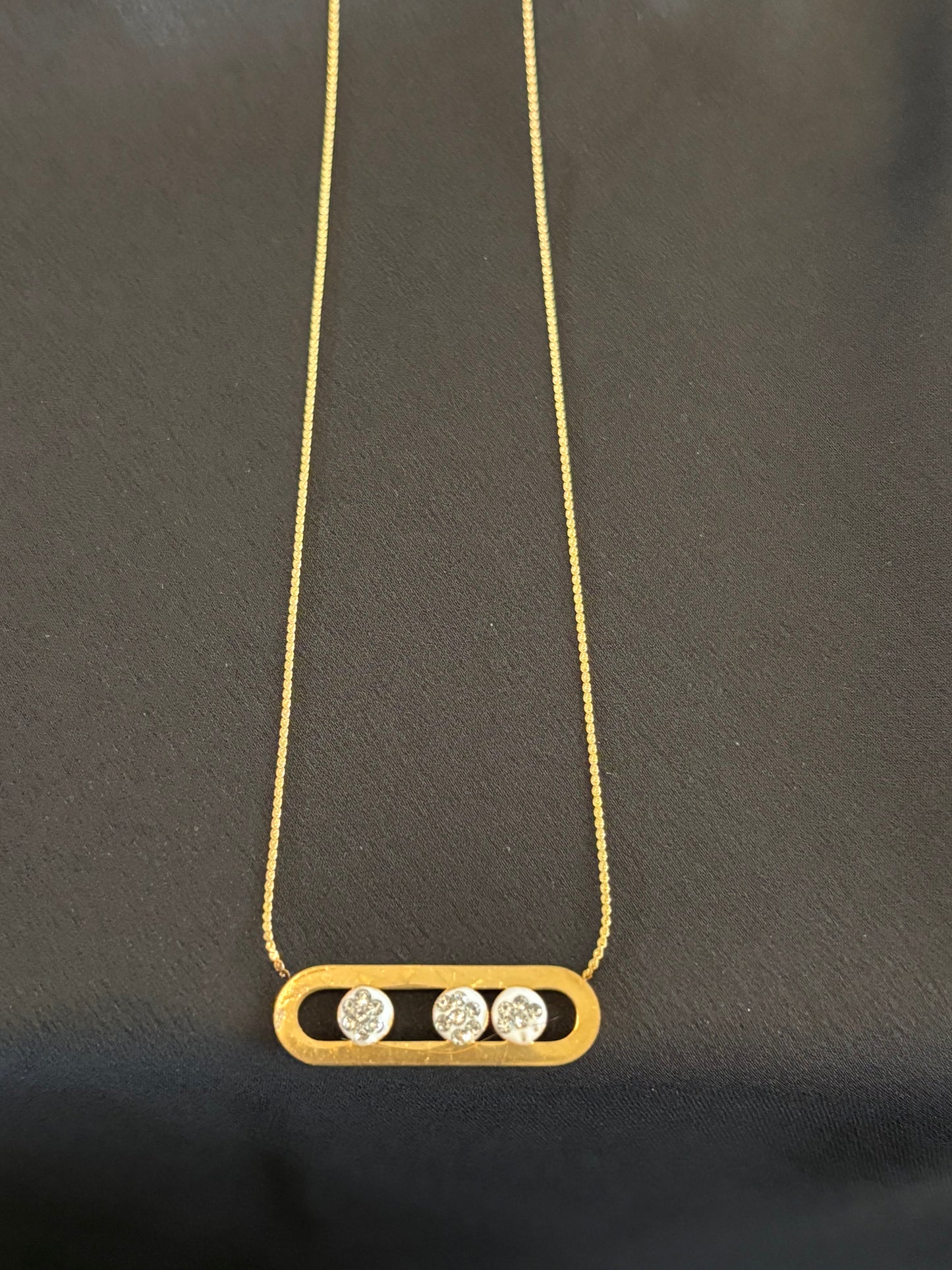 Imperial Roots Necklace with Stainless Steel Chain - with Pendant