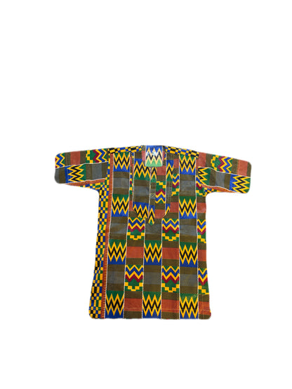 Duku Unisex kente shirt for royalty